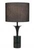 RENARA GREEN MARBLE BLACK TABLE LAMP